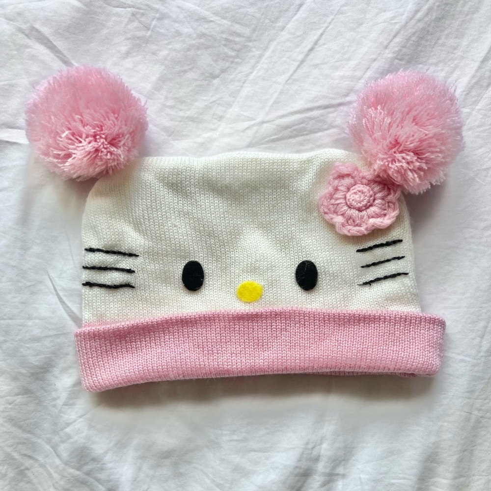 *SOLD* Sanrio Hello Kitty beanie 90’s vintage RARE NWOT